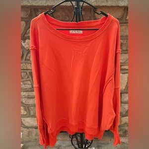 Free People We The Free Camden Pullover Sweatshirt – M (Oversized Fit)